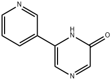 2-Hydroxy-6-(3-pyridyl)pyrazine 结构式