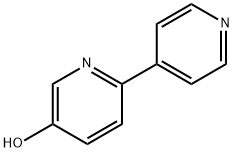 5-HYDROXY-2,4'-BIPYRIDINE 结构式