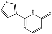2-(呋喃-3-基)嘧啶-4-醇 结构式