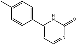 2-Hydroxy-4-(4-tolyl)pyrimidine 结构式