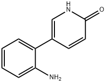 2-Hydroxy-5-(2-aminophenyl)pyridine 结构式