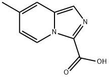 7-methylimidazo[1,5-a]pyridine-3-carboxylic acid 结构式