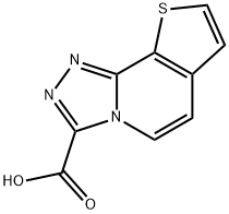 thieno[2,3-c][1,2,4]triazolo[4,3-a]pyridine-3-carboxylic acid 结构式