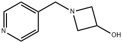1-(pyridin-4-ylmethyl)azetidin-3-ol 结构式