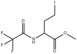 methyl 4-iodo-2-(2,2,2-trifluoroacetamido)butanoate 结构式