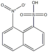 8-nitronaphthalene-1-sulfonic acid 结构式