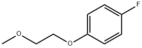 1-氟-4-(2-甲氧基乙氧基)苯 结构式