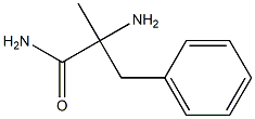 2-amino-2-methyl-3-phenylpropanamide 结构式