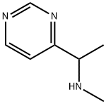 METHYL[1-(PYRIMIDIN-4-YL)ETHYL]AMINE 结构式