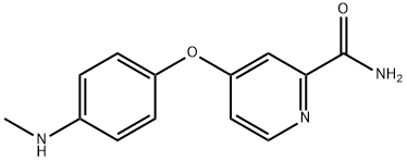 4-(4-Amino-phenoxy)-pyridine-2-carboxylic acid methylamide 结构式