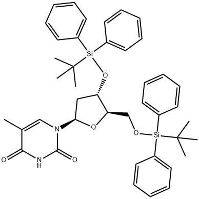 3',5'-Bis-O-(t-butyldiphenylsilyl)thymidine