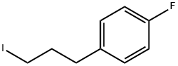 1-氟-4-(3-碘丙基)苯 结构式