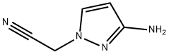 (3-Amino-pyrazol-1-yl)-acetonitrile 结构式