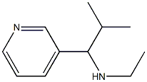 乙基[2-甲基-1-(吡啶-3-基)丙基]胺 结构式