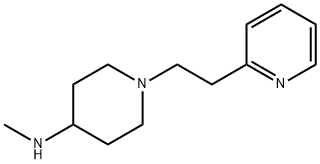 N-methyl-1-[2-(pyridin-2-yl)ethyl]piperidin-4-amine 结构式