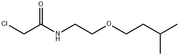 2-氯-N-[2-(3-甲基丁氧基)乙基]乙酰胺 结构式