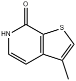 3-methylthieno[2,3-c]pyridin-7-ol 结构式