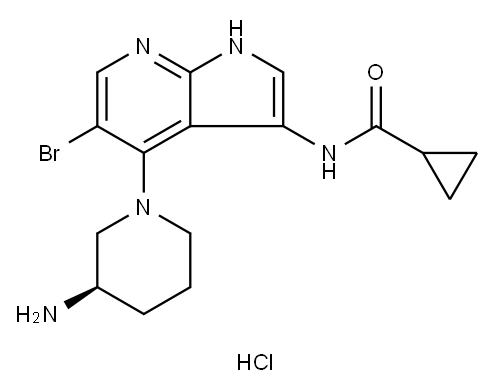 GDC0575 HYDROCHLORIDE 结构式