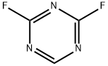 2,4-difluoro-1,3,5-triazine 结构式