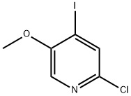 2-氯-4-碘-5-甲氧基吡啶 结构式