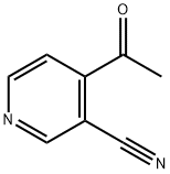 4-乙酰烟腈 结构式