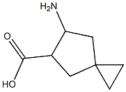6-Amino-spiro[2.4]heptane-5-carboxylic acid 结构式