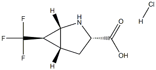 (1R,3S,5R,6R)-6-(trifluoromethyl)-2-azabicyclo[3.1.0]Hexane-3-carboxylicacidhydrochloride