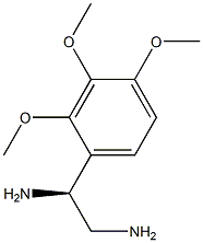 (1S)-1-(2,3,4-TRIMETHOXYPHENYL)ETHANE-1,2-DIAMINE 结构式