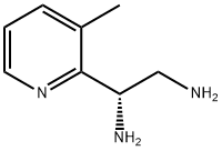 (1S)-1-(3-METHYL(2-PYRIDYL))ETHANE-1,2-DIAMINE 结构式