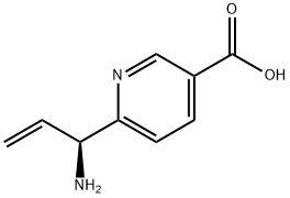 6-((1S)-1-AMINOPROP-2-ENYL)PYRIDINE-3-CARBOXYLIC ACID 结构式