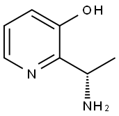 2-((1S)-1-AMINOETHYL)PYRIDIN-3-OL 结构式