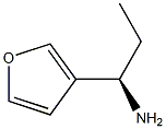 (R)-1-(呋喃-3-基)丙烷-1-胺 结构式