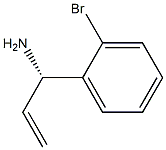 (S)-1-(2-溴苯基)丙-2-烯-1-胺 结构式