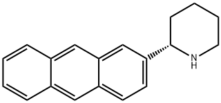 (2S)-2-(2-ANTHRYL)PIPERIDINE 结构式