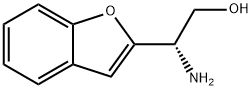 (S)-2-氨基-2-(苯并呋喃-2-基)乙醇 结构式