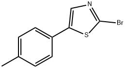 2-Bromo-5-(4-tolyl)thiazole 结构式