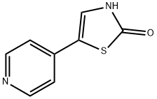 2-Hydroxy-5-(4-pyridyl)thiazole 结构式