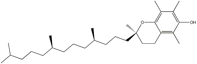 维生素E 结构式