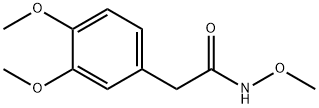 Benzeneacetamide, N,3,4-trimethoxy- 结构式