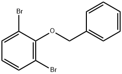 2-苄氧基-1,3-二溴苯 结构式