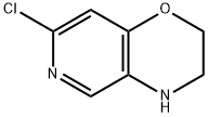 7-氯-3,4-二氢-2H-吡啶并[4,3-B][1,4]噁嗪 结构式