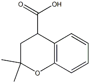 2,2-dimethylchromane-4-carboxylic acid 结构式