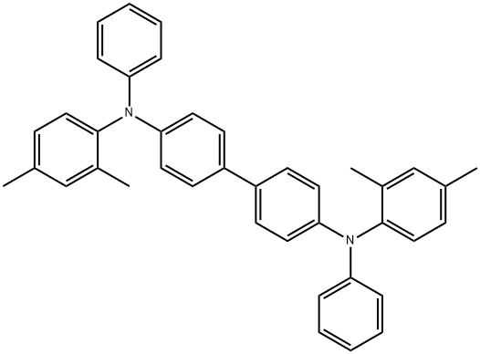 双(2,4-二甲苯基)-N,N-二苯基联苯二胺 结构式