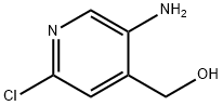 (5-AMINO-2-CHLORO-PYRIDIN-4-YL)-METHANOL 结构式