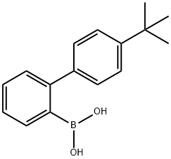 Boronic acid, B-[4'-(1,1-dimethylethyl)[1,1'-biphenyl]-2-yl]- 结构式