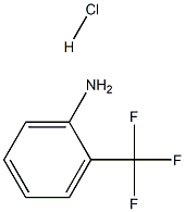 2-(trifluoroMethyl)anilinehydrochloride 结构式