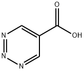 1,2,3-三嗪-5-甲酸 结构式