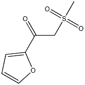1-(furan-2-yl)-2-methanesulfonylethan-1-one 结构式