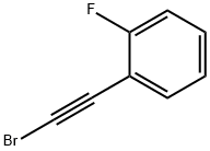 1-(溴乙炔基)-2-氟苯 结构式