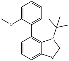 3-(叔丁基)-4-(2-甲氧基苯基)-2,3-二氢苯并[D][1,3]氧杂磷杂环戊烯 结构式